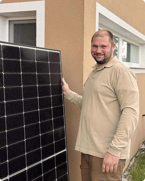 Low consumption solar